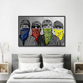 Toile - Beatles Gang